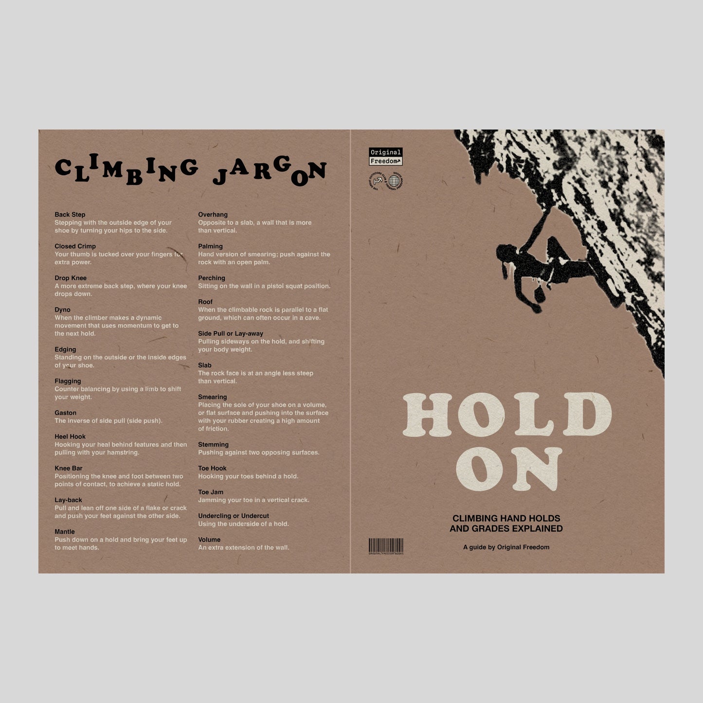 HOLD ON Climbing Posterzine